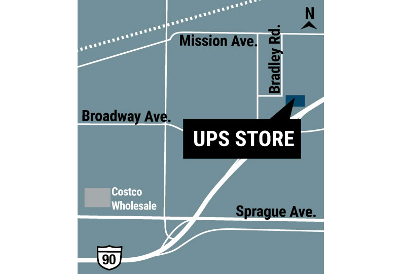 Upsstore map