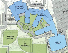 &#151;Site plan courtesy of NAC/Architecture Inc.