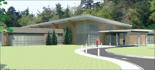 &#151;Rendering courtesy of Graham Construction & Management Inc.